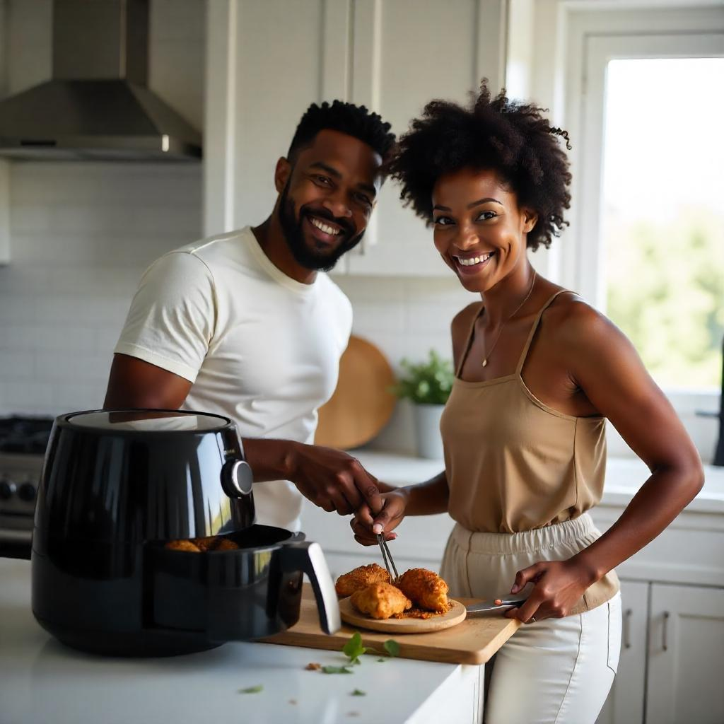 Recetas con freidora de aire para principiantes para empezar a comer sano.